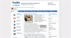 Desktop Screenshot of chemdryofstaugustine.com